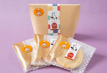 函館しっとりサブレ メロン 3枚入り